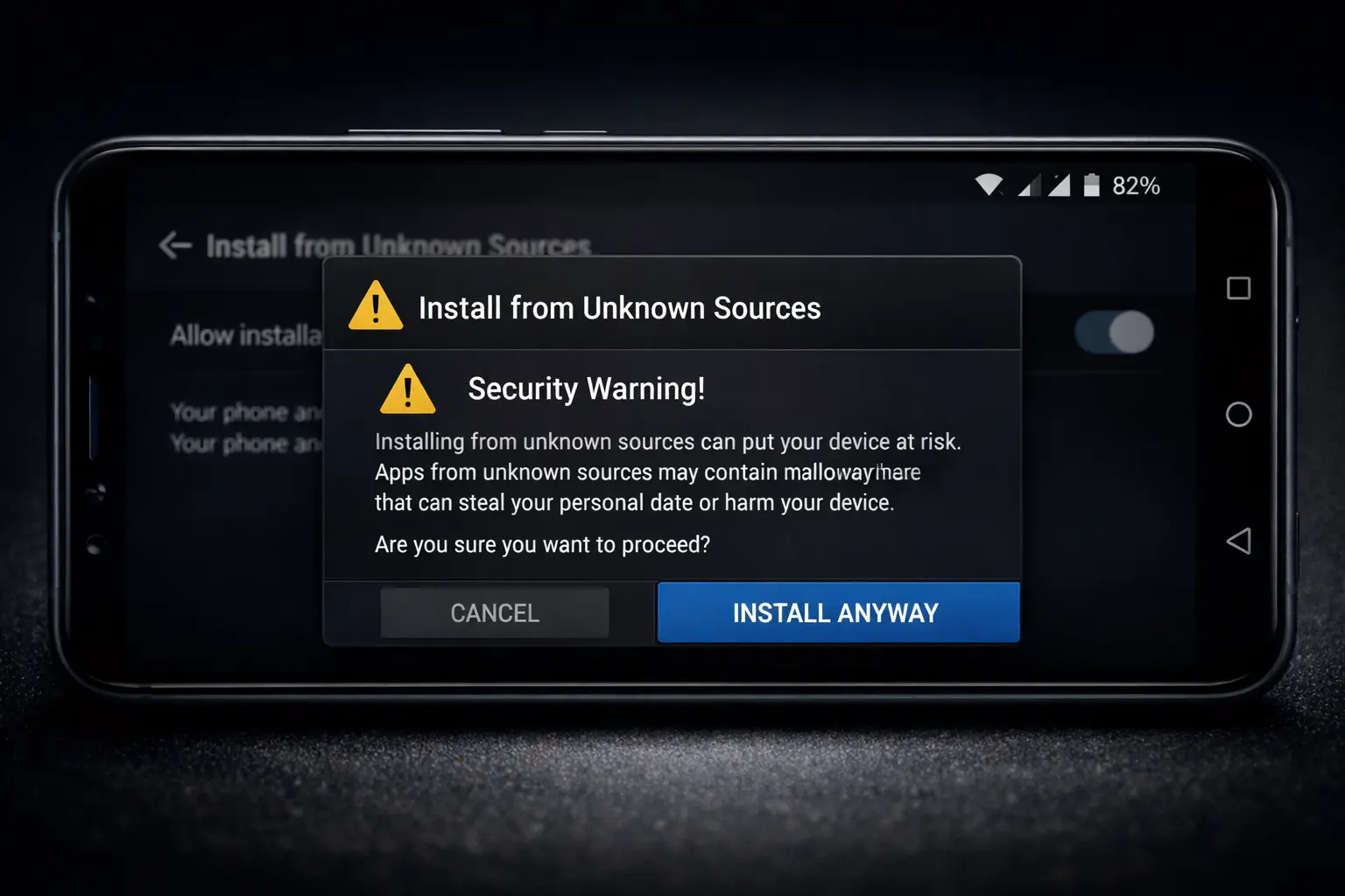 HappyMod APK safe hai ya nahi Android security warning