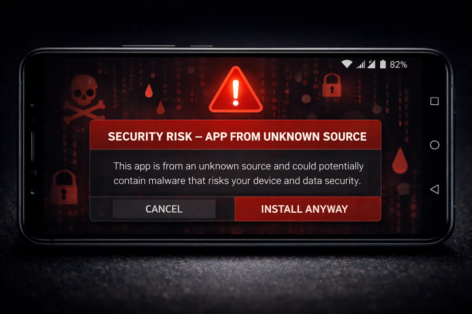 Mod APK use karne ke risks Android security warning